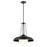 Minka Lavery Schooner Ridge 1 Light 18" Pendant, Coal - 6406-66A