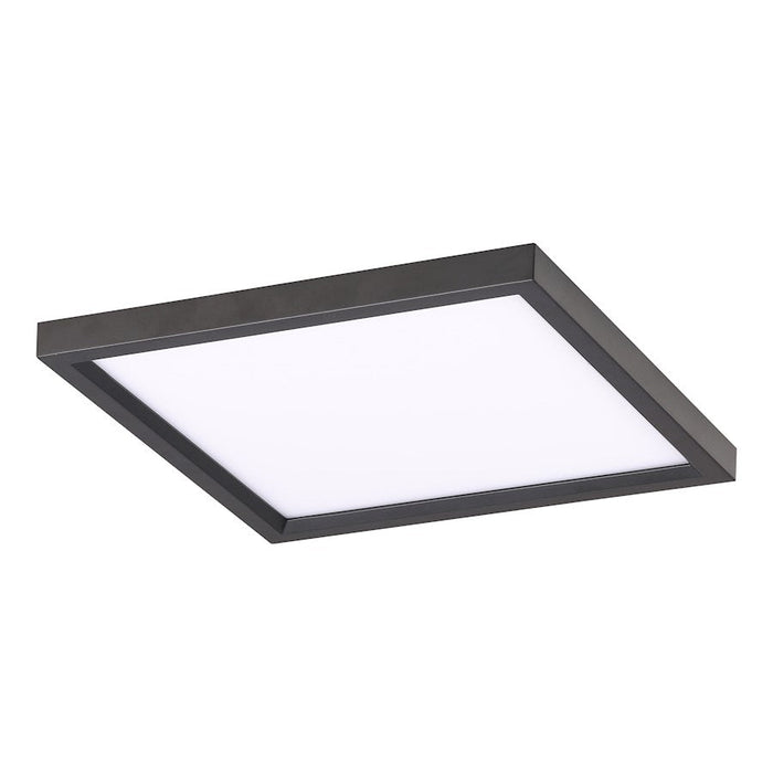 Minka Lavery 15" Square LED Flush Mount, Coal - 709-66A-L