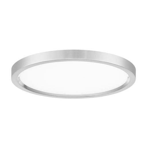 Minka Lavery 15" Round LED Flush Mount, Brushed Nickel - 715-84-L