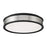 Minka Lavery LED 15" Flush Mount, Coal/Brushed Nickel/White - 717-2-691-L