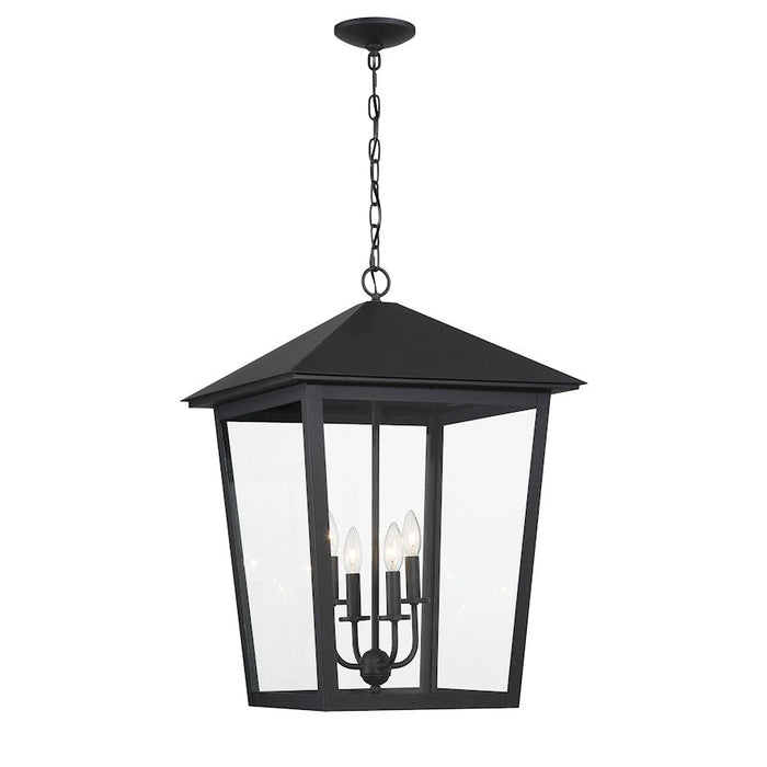 Minka Lavery Noble Hill 4 Lt Outdoor Chain Hung Lantern, Sand Coal - 72137-66