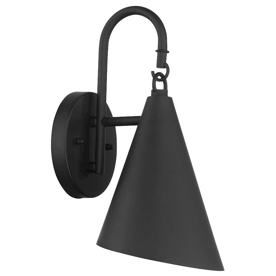 Minka Lavery 1 Light 12.5" Outdoor Wall Mount, Sand Coal - 73171-66