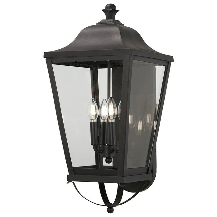 Minka Lavery Savannah 4 Light 13" Outdoor Wall Mount, Sand Coal - 73283-66