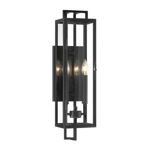 Minka Lavery Knoll Road 2 Light Outdoor Wall Mount, Coal - 73330-66A