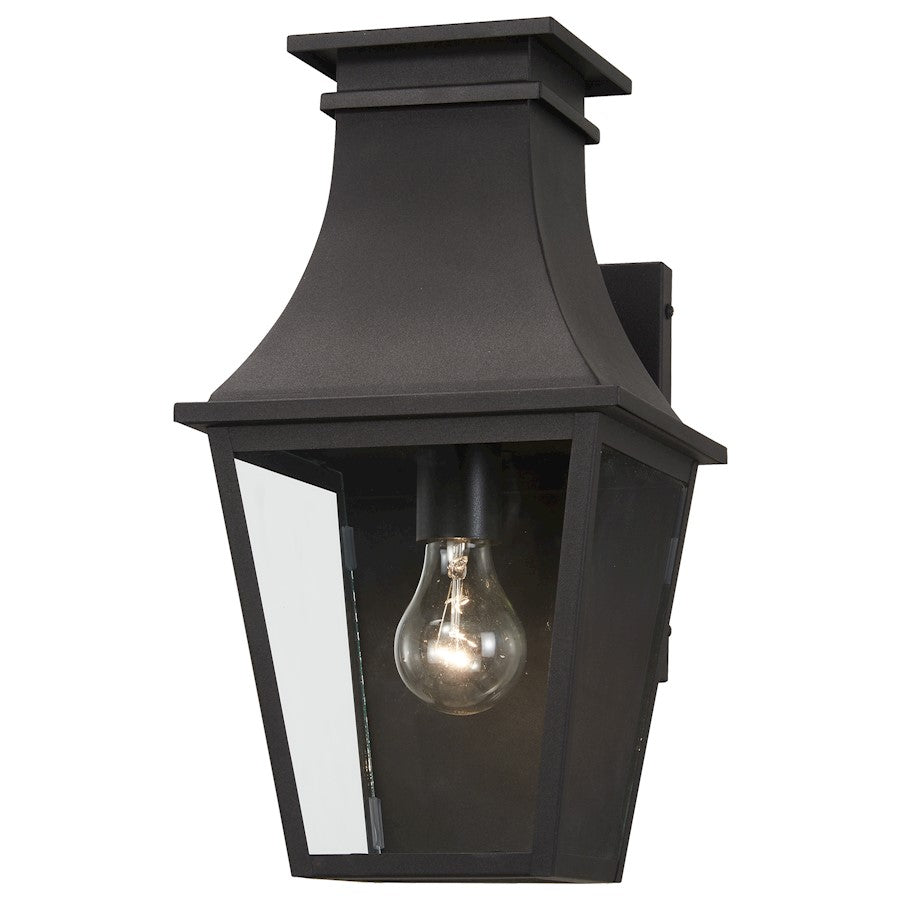 Minka Lavery Gloucester 1 Light Outdoor Wall Mount, Sand Coal - 7991-66