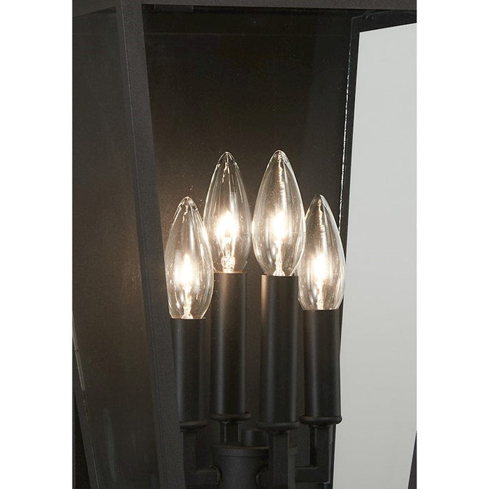 Minka Lavery Gloucester 4 Light Outdoor Wall Mount, Sand Coal