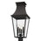 Minka Lavery Gloucester 4 Light Outdoor Post Mount, Sand Coal