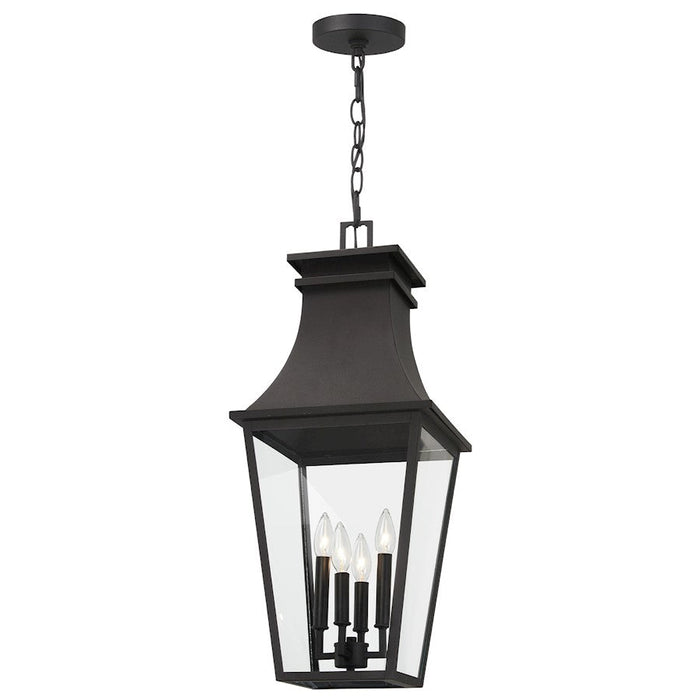 Minka Lavery Gloucester 4 Light 12" Outdoor Chain Hung Lantern, SC - 7999-66