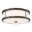 Minka Lavery 3 Light LED Flush Mount, Harvard Court Bronze/Liberty - 827-103-L