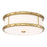 Minka Lavery 3 Light LED Flush Mount, Liberty Gold - 827-249-L