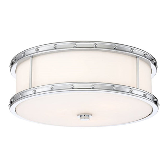 Minka Lavery 3 Light LED Flush Mount, Chrome - 827-77-L