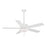 Minka Aire Minute LED 52" Ceiling Fan, White/Frosted White Glass - F553L-WHF