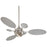 Minka Aire Cirque LED 54" Ceiling Fan, Brushed Nickel/Frosted White - F596L-BN