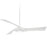 Minka Aire Curl LED 60" Ceiling Fan, Flat White/Frosted White - F714L-WHF