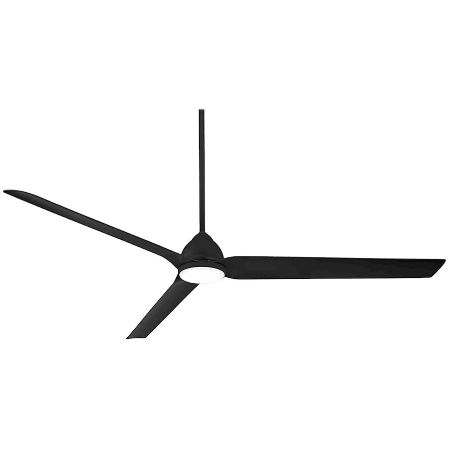 Minka Aire Java Xtreme 84" LED Ceiling Fan/Wifi, Coal/Etched/Coal - F754L-CL