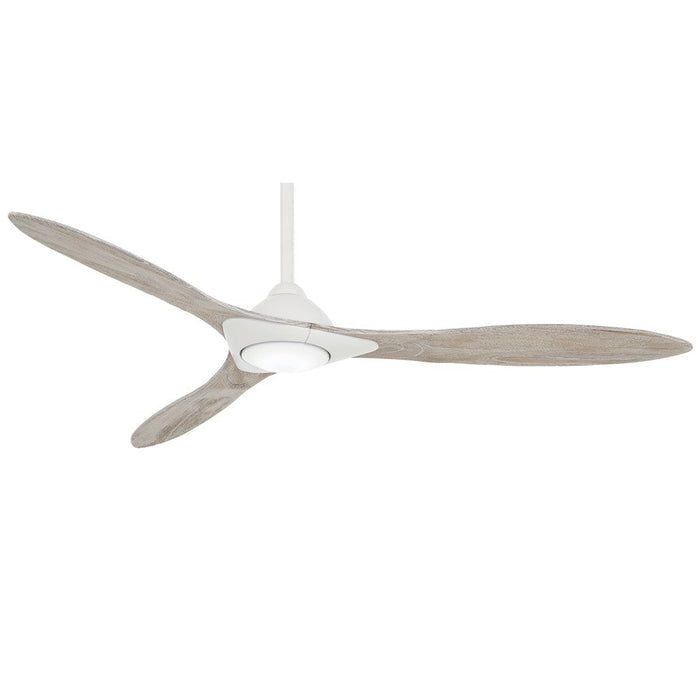 Minka Aire Sleek LED 60" Ceiling Fan, Flat White - F868L-WHF