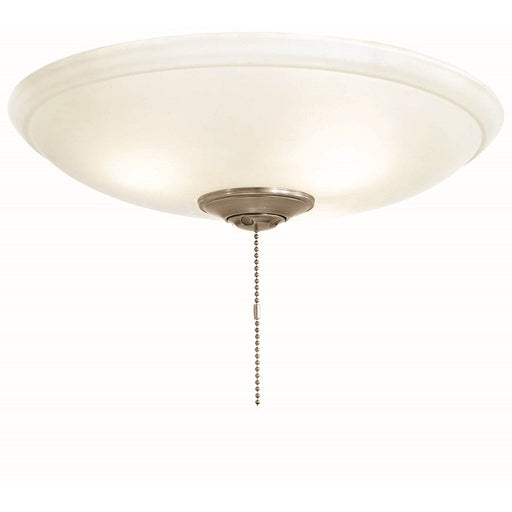 Minka Aire Universal 12 1/4" LED Frosted White Glass Light Kit, White - K9515L-1