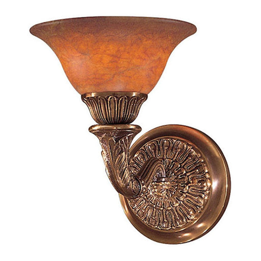 Minka Metropolitan 1 Light Wall Sconce, Antique Bronze