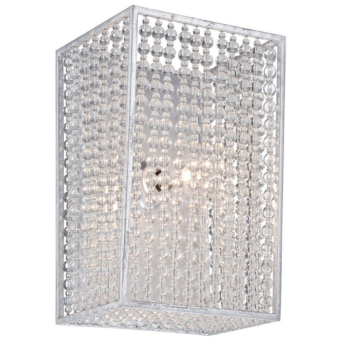 Minka Metropolitan Saybrook 1 Wall Sconce, Catalina Silver