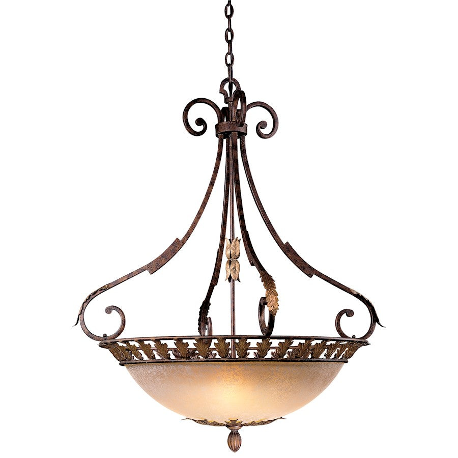 Minka Metropolitan Zaragoza 5 Light Pendant, Golden Bronze - N6242-355