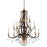 Minka Metropolitan Chateau Nobles 15 Light Chandelier, Bronze/Gold - N6458-652