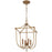 Minka Metropolitan Magnolia Manor 4 Light Pendant, Gold/Bronze - N6553-690