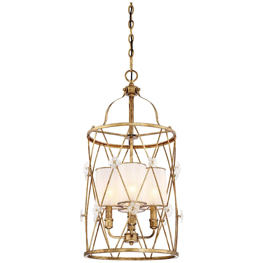 Minka Metropolitan Victoria Park 4-Light Pendant, Elara Gold