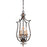 Minka Metropolitan Bella Cristallo 4 Light Pendant, Bronze/Gold - N6644-258B