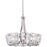 Minka Metropolitan Castle Aurora 12 Lt Chandelier, Polished Nickel - N6982-613