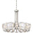 Minka Metropolitan Castle Aurora 16 Lt Chandelier, Polished Nickel - N6986-613