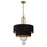 Minka Metropolitan Grandeur 8 Light Pendant, Aged Brass - N7338-790