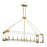 Minka Metropolitan Prima Vista 8 Light Island Light, Aged Brass - N7359-790