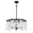 Minka Metropolitan Painesdale 6 Light Pendant, Sand Coal/Nickel - N7545-729