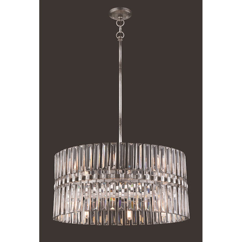 OPEN BOX ITEM: Minka Metropolitan Belle Aurore SM 12-Lt Pendant, SV - N7712-700