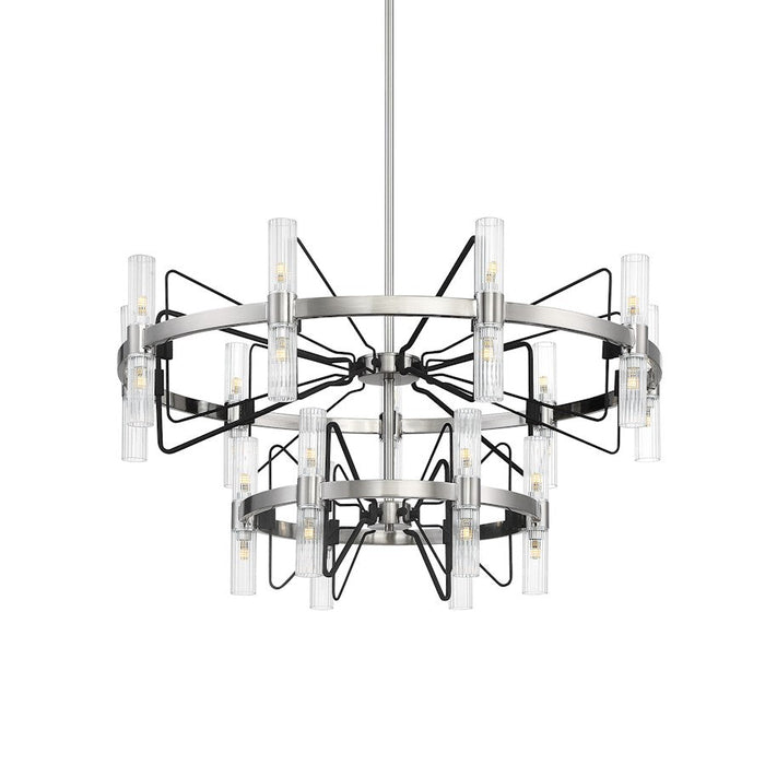 Minka Metropolitan Mass Transit 30 Light Pendant, Nickel/Sand Coal - N7879-420-L