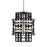 Minka Metropolitan Presten 1 Light Mini Pendant, Nickel/Sand Coal - N7980-420