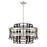 Minka Metropolitan Presten 6 Light Pendant, Brushed Nickel/Sand Coal - N7985-420