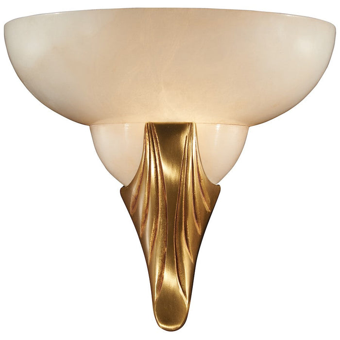 Minka Metropolitan 1 Light 10" Wall Sconce, French Gold