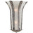 Minka Metropolitan 2 Light Wall Sconce, 17", Platinum