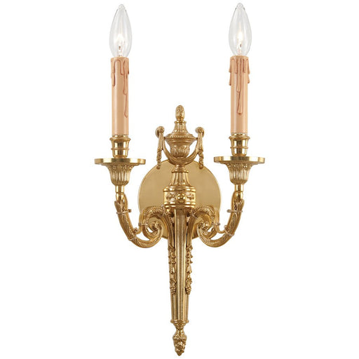 Minka Metropolitan 2 Light 5" Wall Sconce in French Gold - N9789