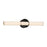 Minka George Kovacs Inner Circle 24" LED Wall Sconce, Coal/Gold - P1543-688-L