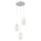 Minka George Kovacs Putnam Place 3 Light LED Pendant, Nickel - P1873-084-L