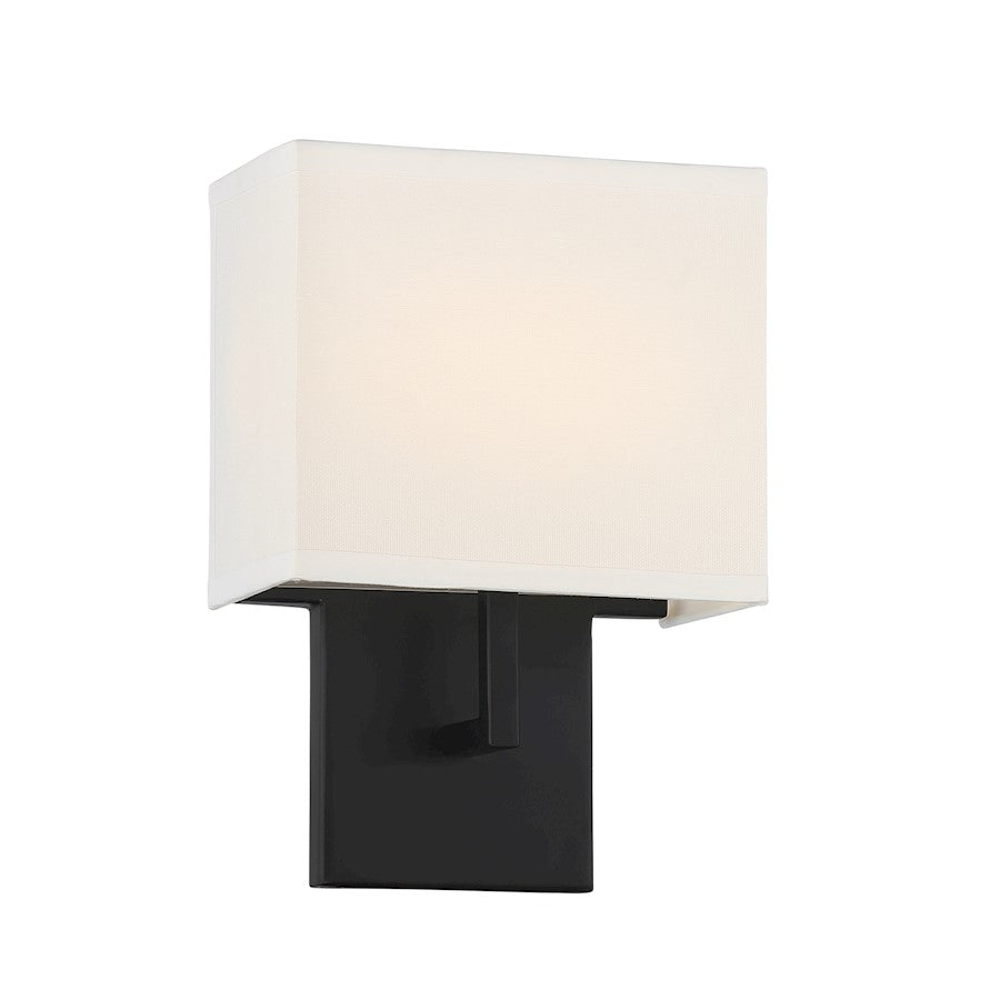 Minka George Kovacs Sconces 1 Light Wall Sconnce, Coal/White - P470-66A-L