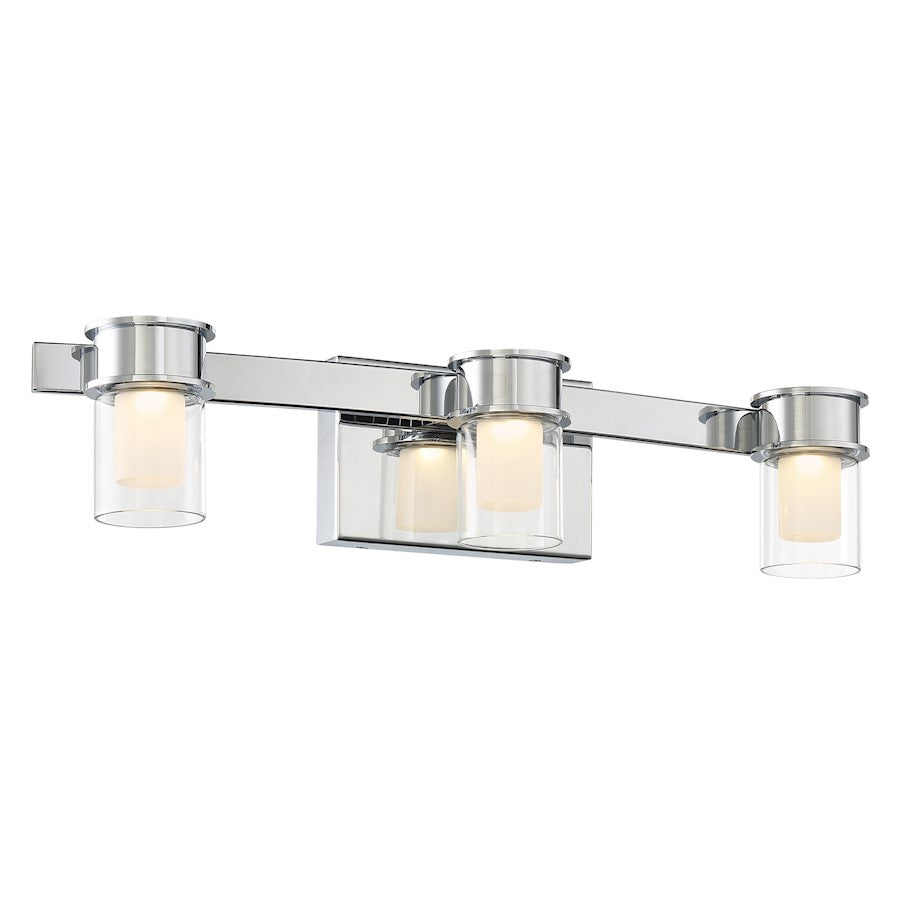 Minka George Kovacs Herald Square 22" LED Bath Vanity, Chrome - P5413-077-L