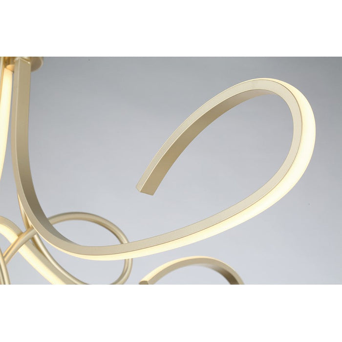 Minka George Kovacs LED Chandelier, Soft Gold