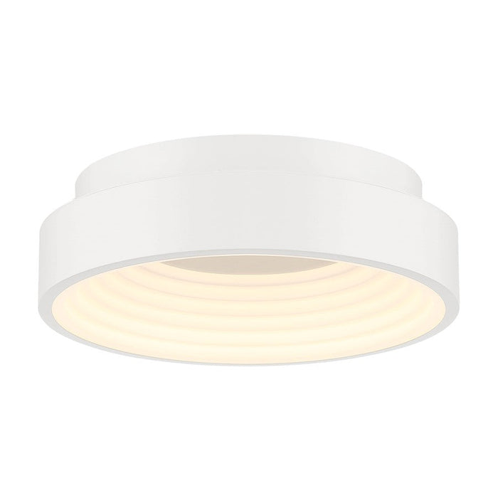 Minka George Kovacs Conc LED 13" Flush Mount, Matte White - P5550-44B-L