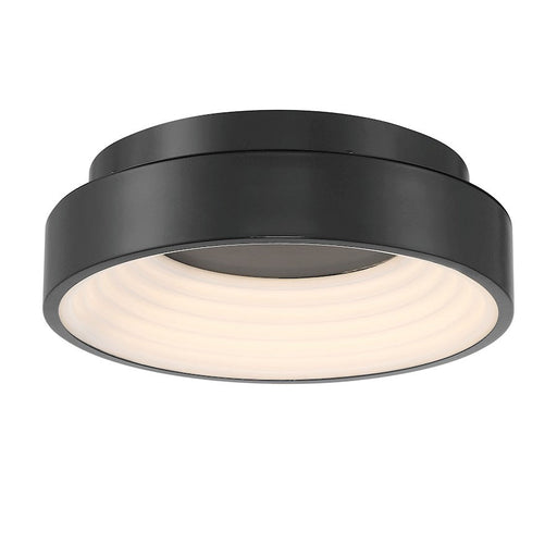 Minka George Kovacs Conc LED 13" Flush Mount, Coal - P5550-66A-L