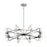 Minka George Kovacs Mass Transit 76" LED Pendant, Nickel/Sand Coal - P7876-420-L