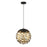 Minka George Kovacs Golden Eclipse Led Light Pendant, Coal/Honey Gold - P934-688-L