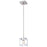 Minka George Kovacs Hole-In-One 1 Light Mini Pendant, Brushed Nickel - P991-084